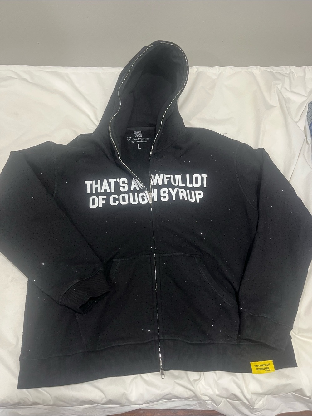 That’s a awful lot of cough syrup VVS hoodie